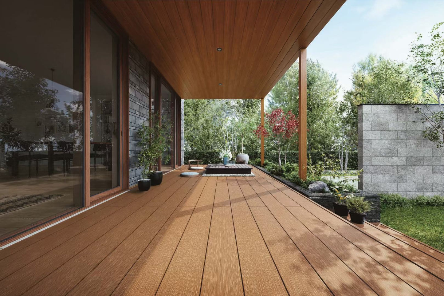 Kaki Composite Deck Board