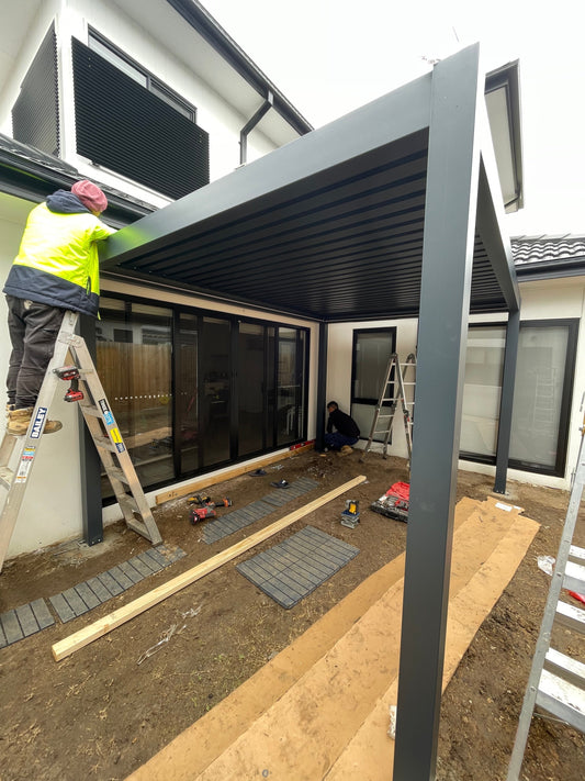 My Top Tips for a Stress-Free DIY Aluminium Louvered Pergola Assembly