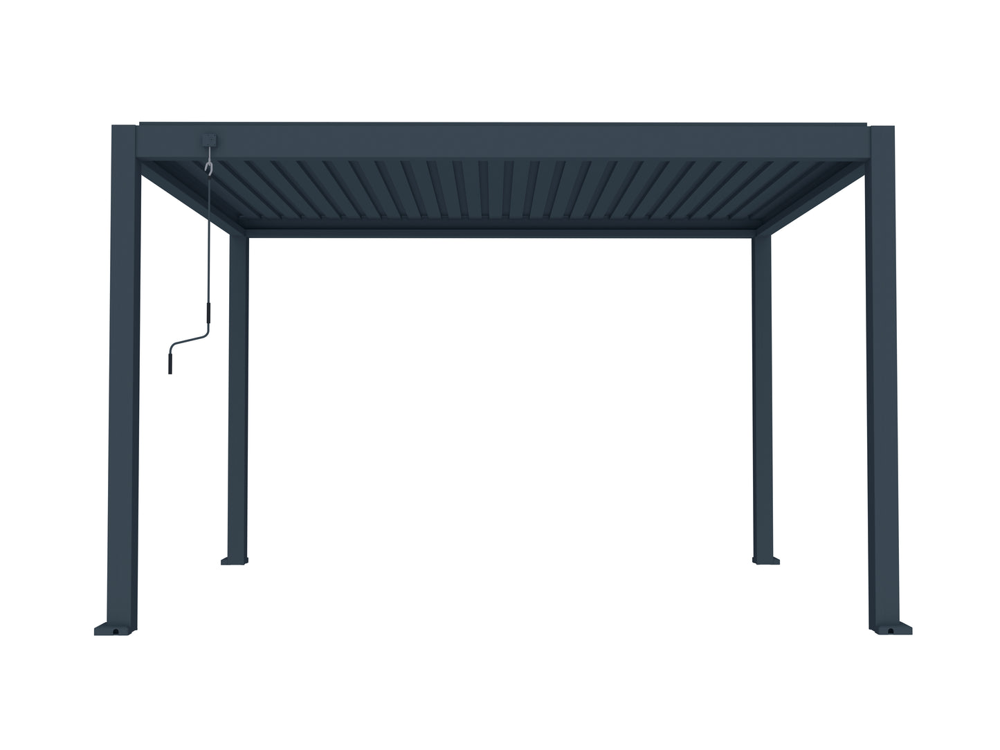 Stellaris Manual Series Freestanding Louvre Roof Aluminium Pergola