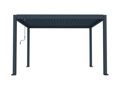 Stellaris Manual Series Freestanding Louvre Roof Aluminium Pergola